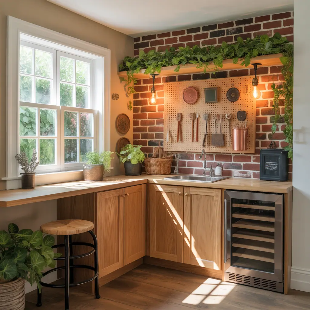 ideas for corner bar