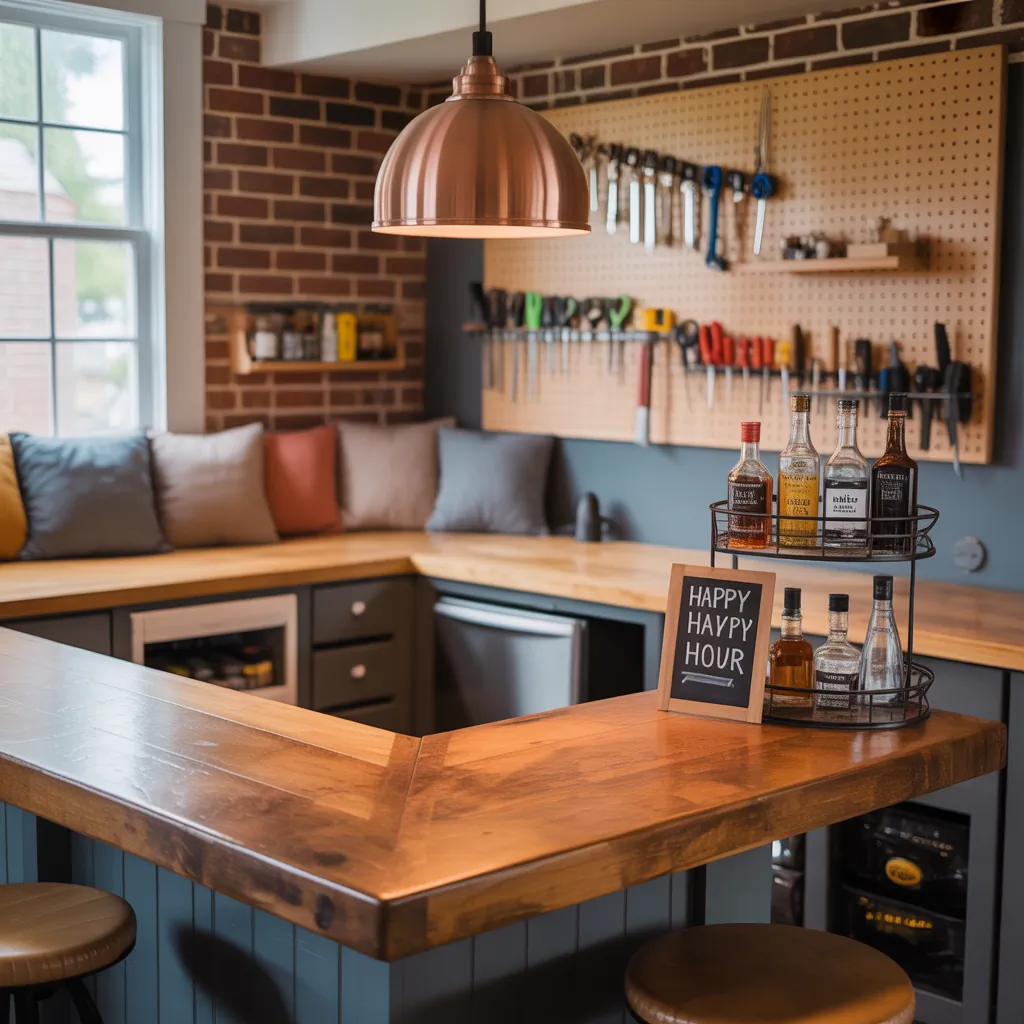 ideas for corner bar