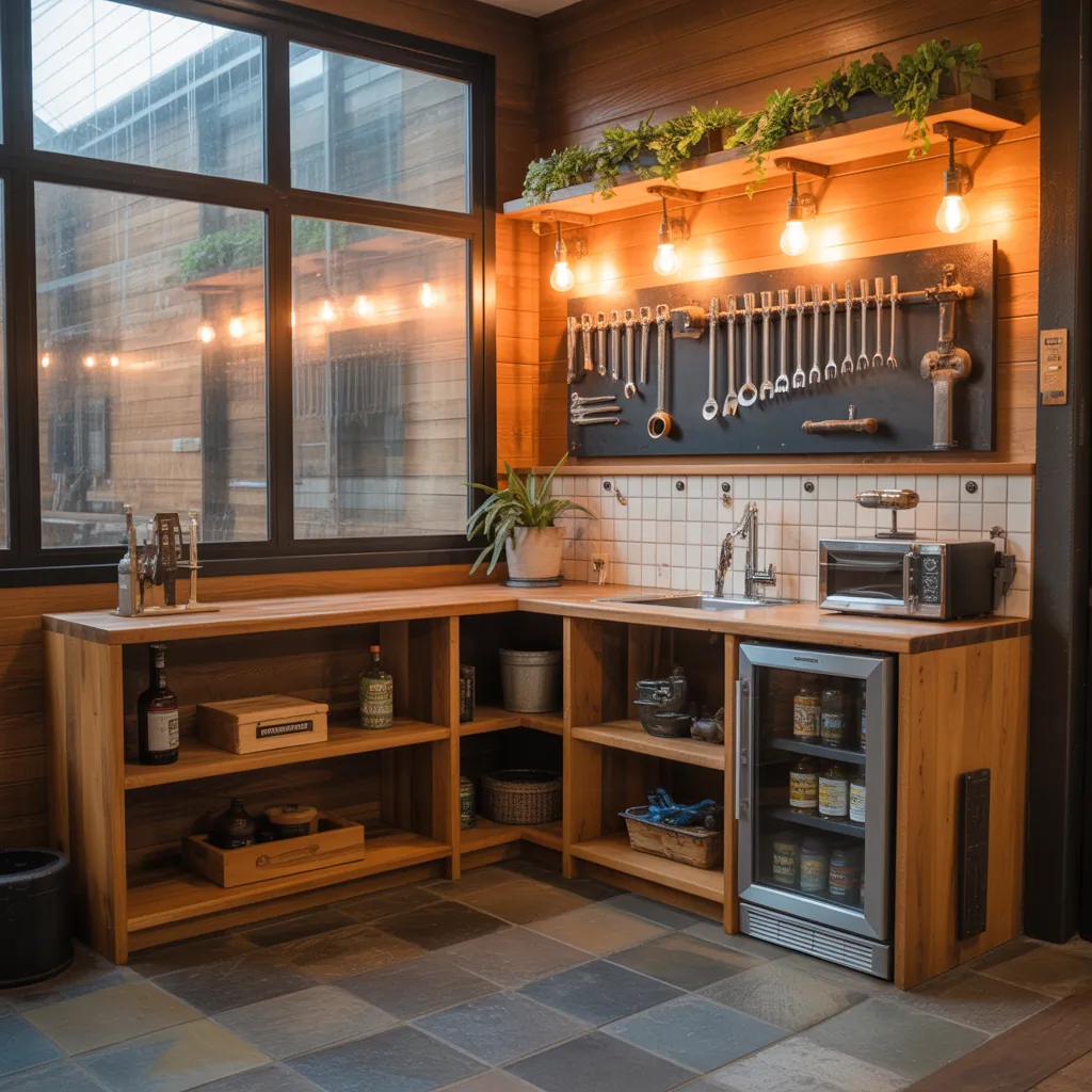ideas for corner bar