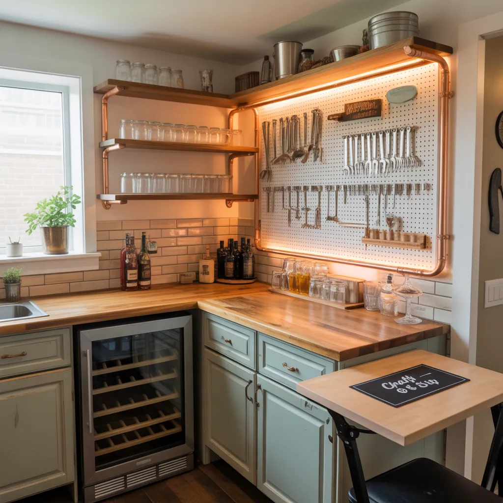 ideas for corner bar