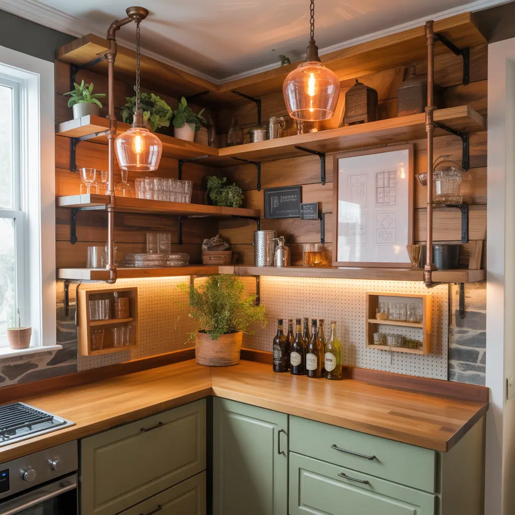 ideas for corner bar