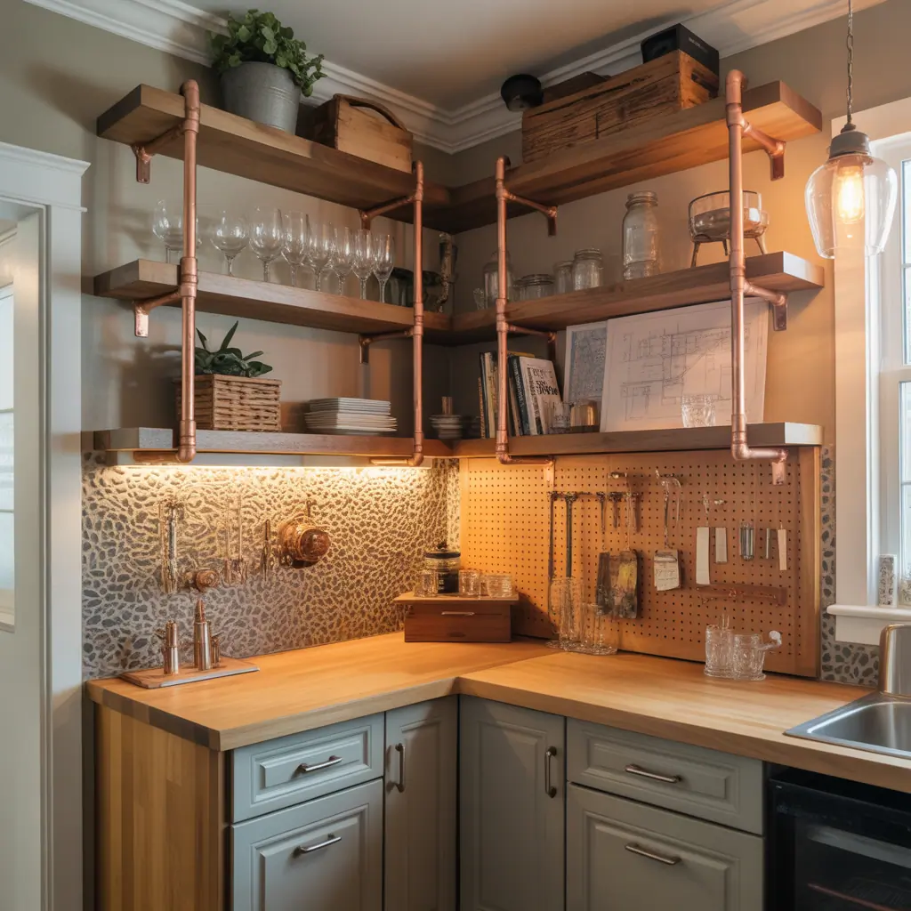 ideas for corner bar