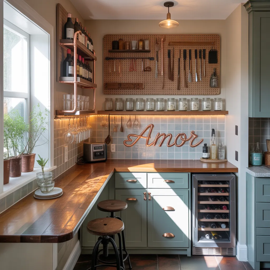 ideas for corner bar