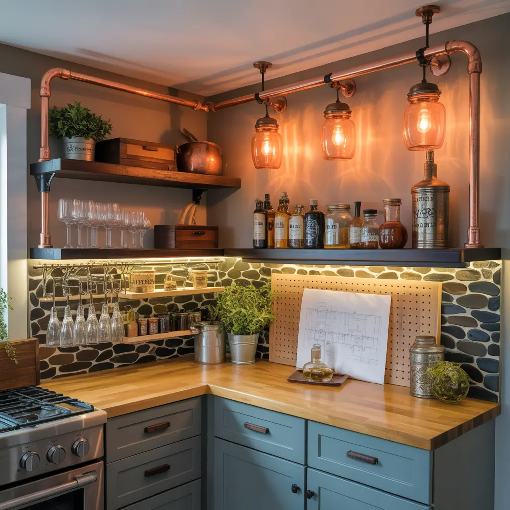 ideas for corner bar