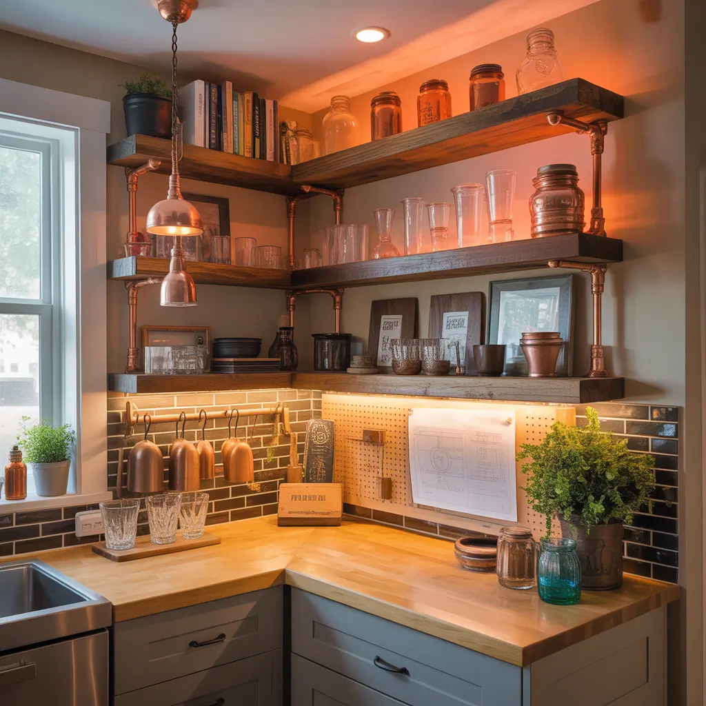 ideas for corner bar