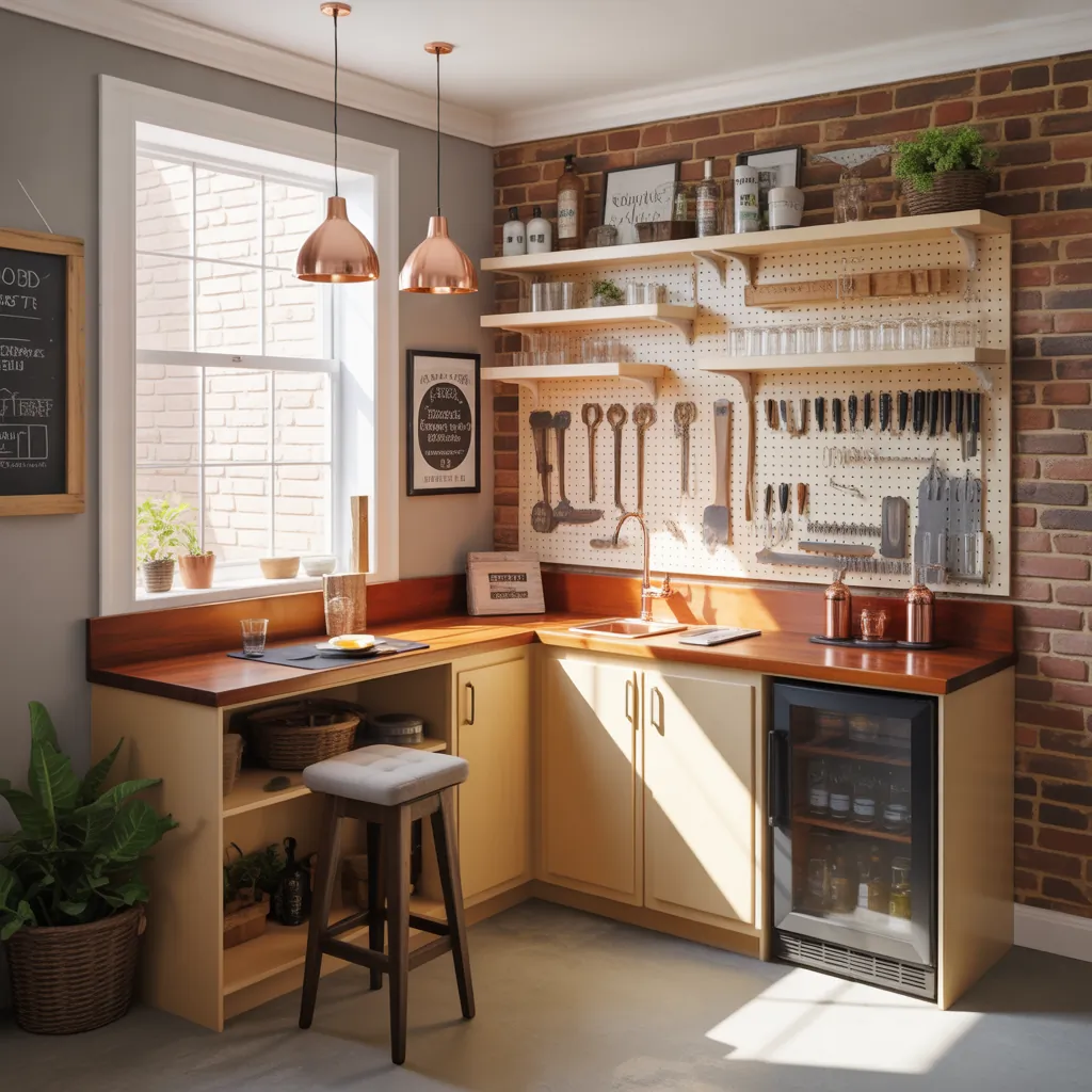 ideas for corner bar