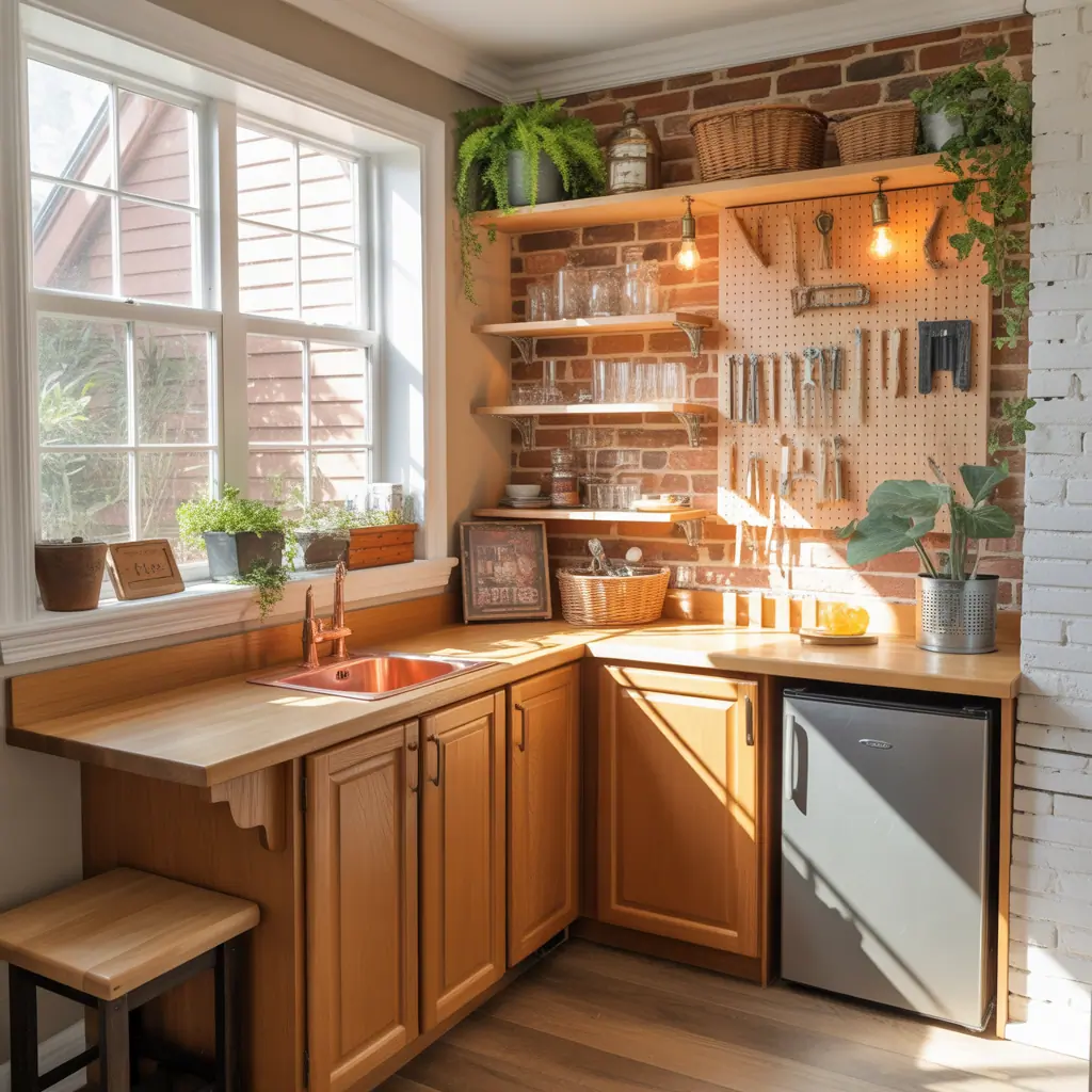 ideas for corner bar