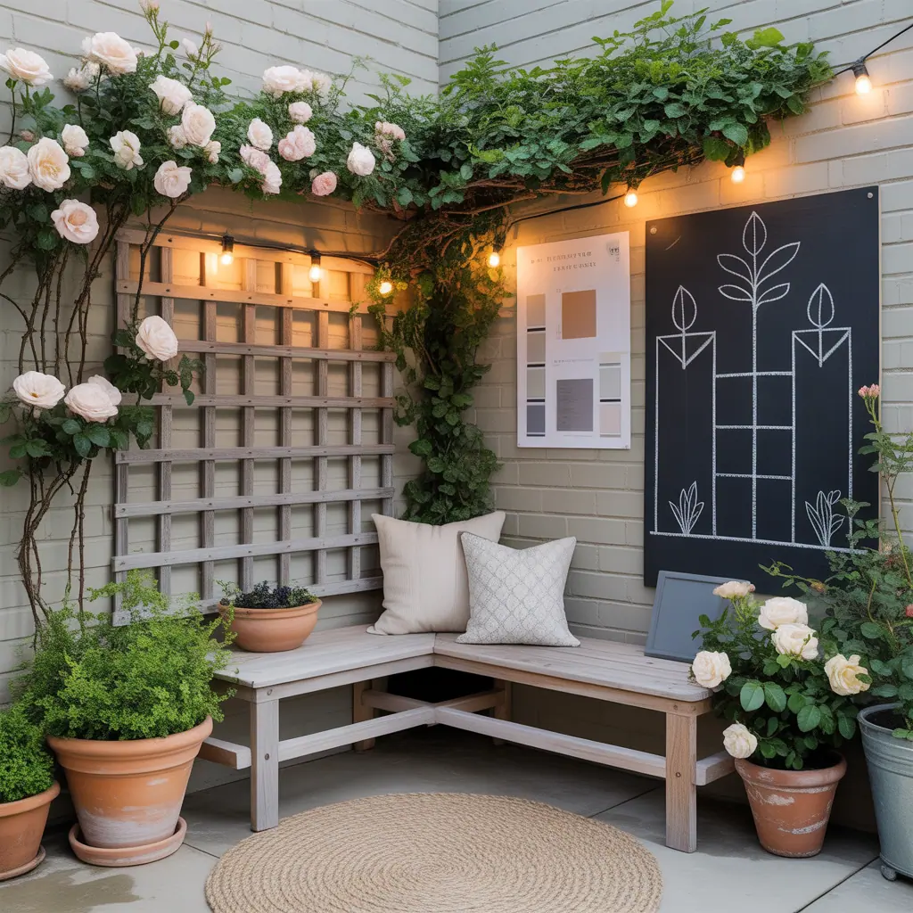 ideas for corner trellis
