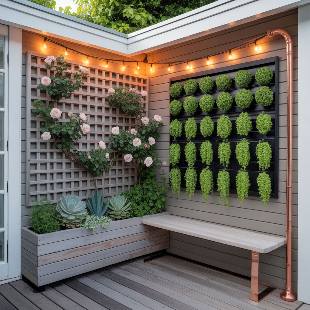 ideas for corner trellis