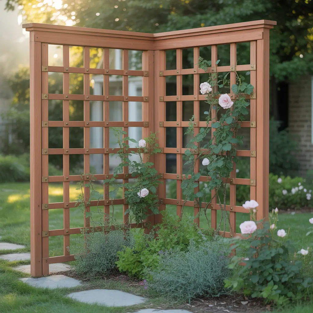 ideas for corner trellis