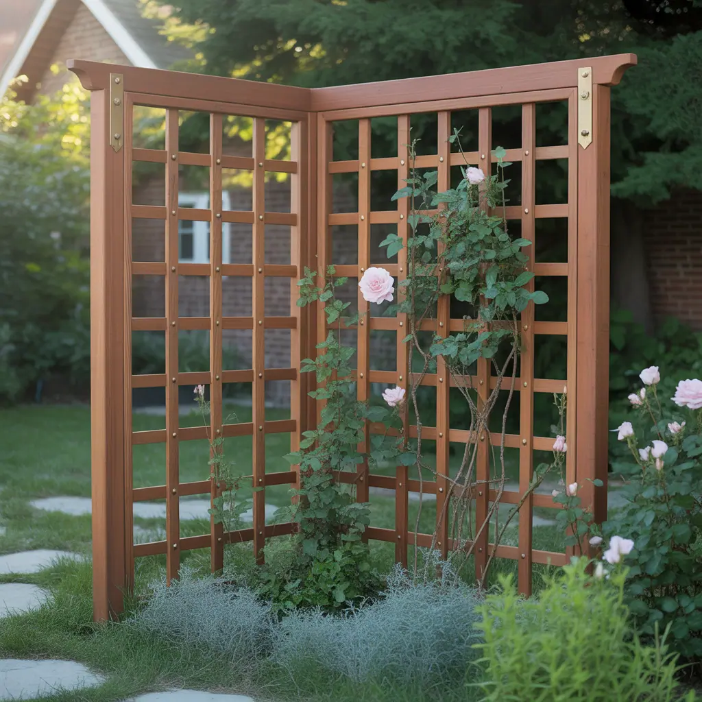 ideas for corner trellis