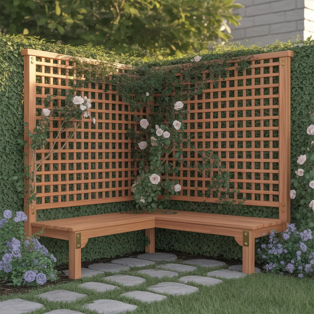 ideas for corner trellis
