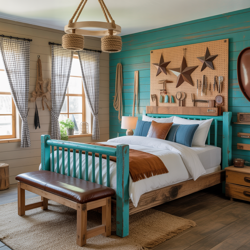 ideas for cowgirl bedroom