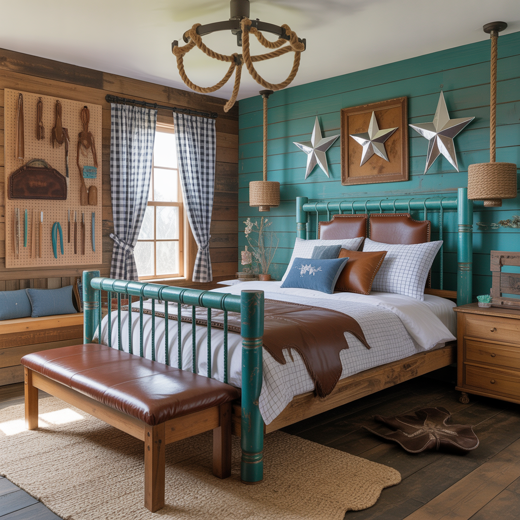ideas for cowgirl bedroom