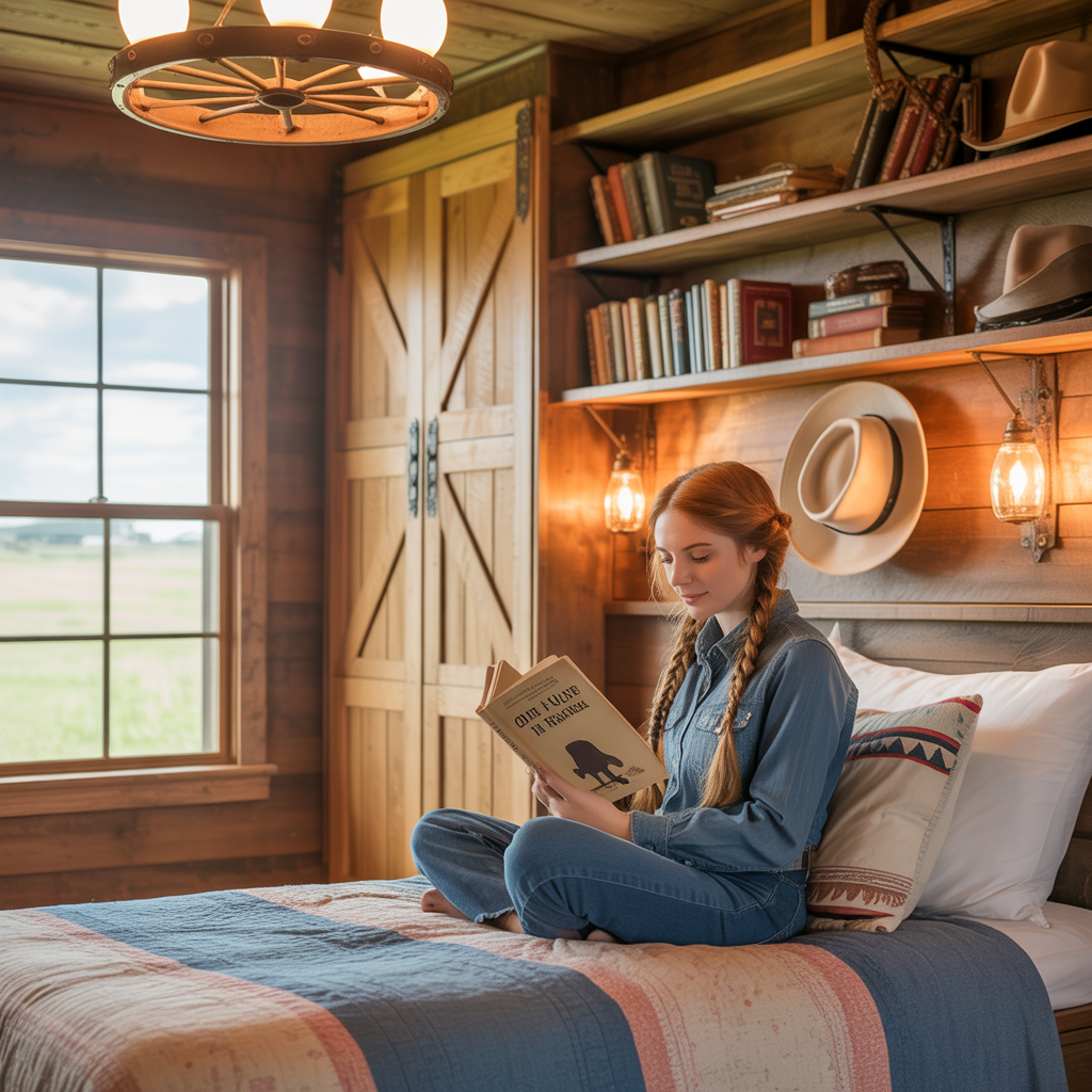 ideas for cowgirl bedroom