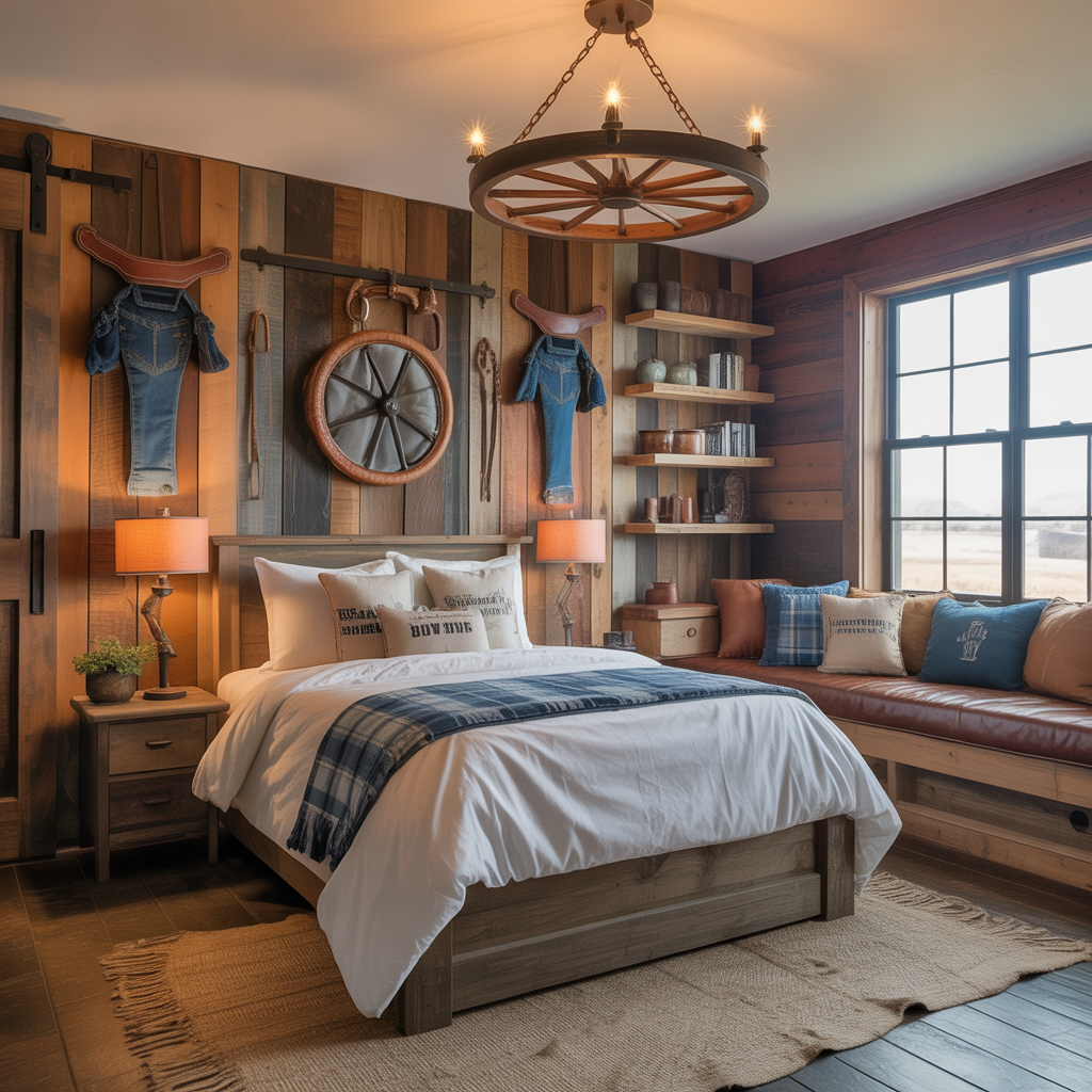 ideas for cowgirl bedroom