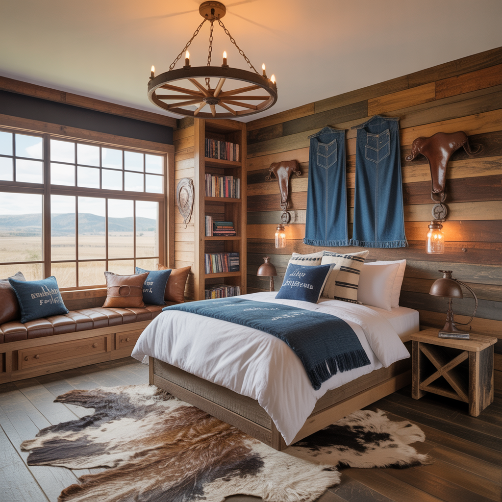 ideas for cowgirl bedroom