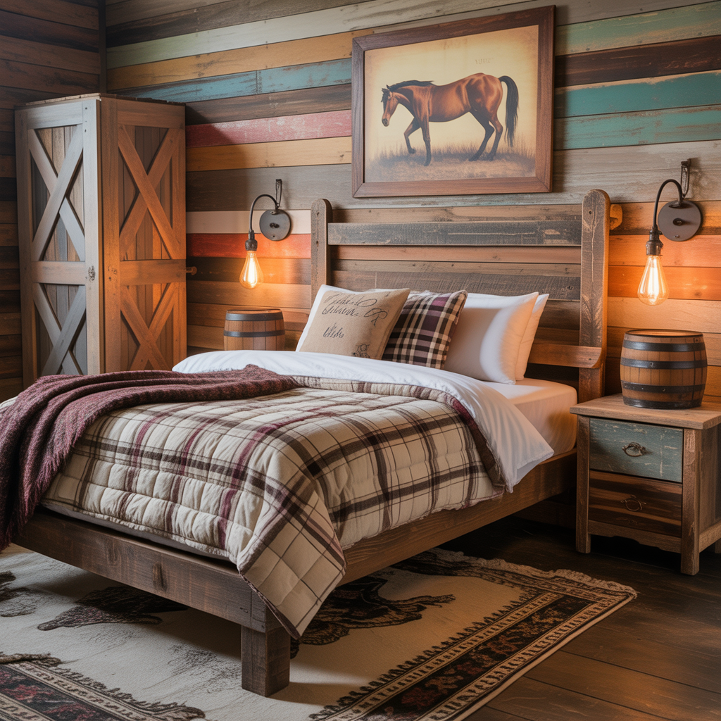 ideas for cowgirl bedroom