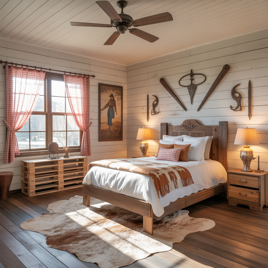 ideas for cowgirl bedroom