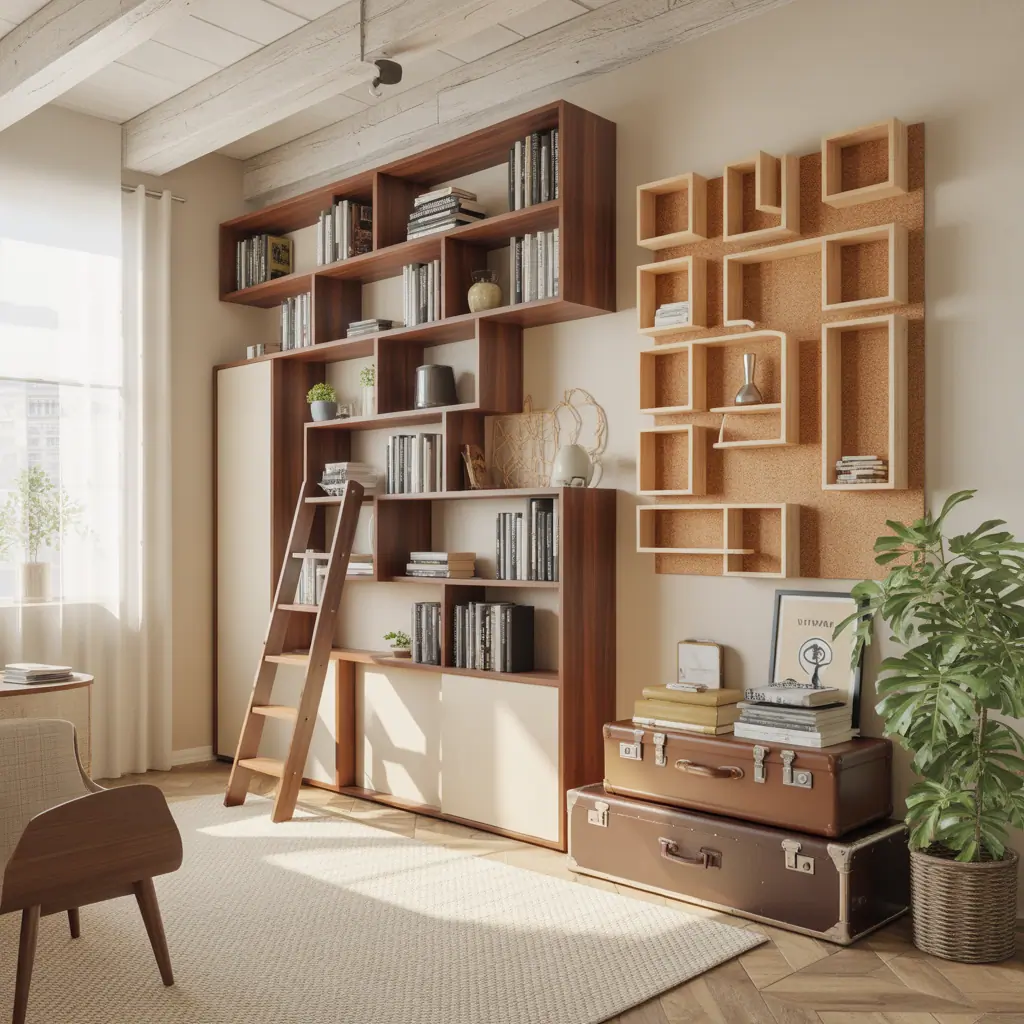 ideas for creative book storage