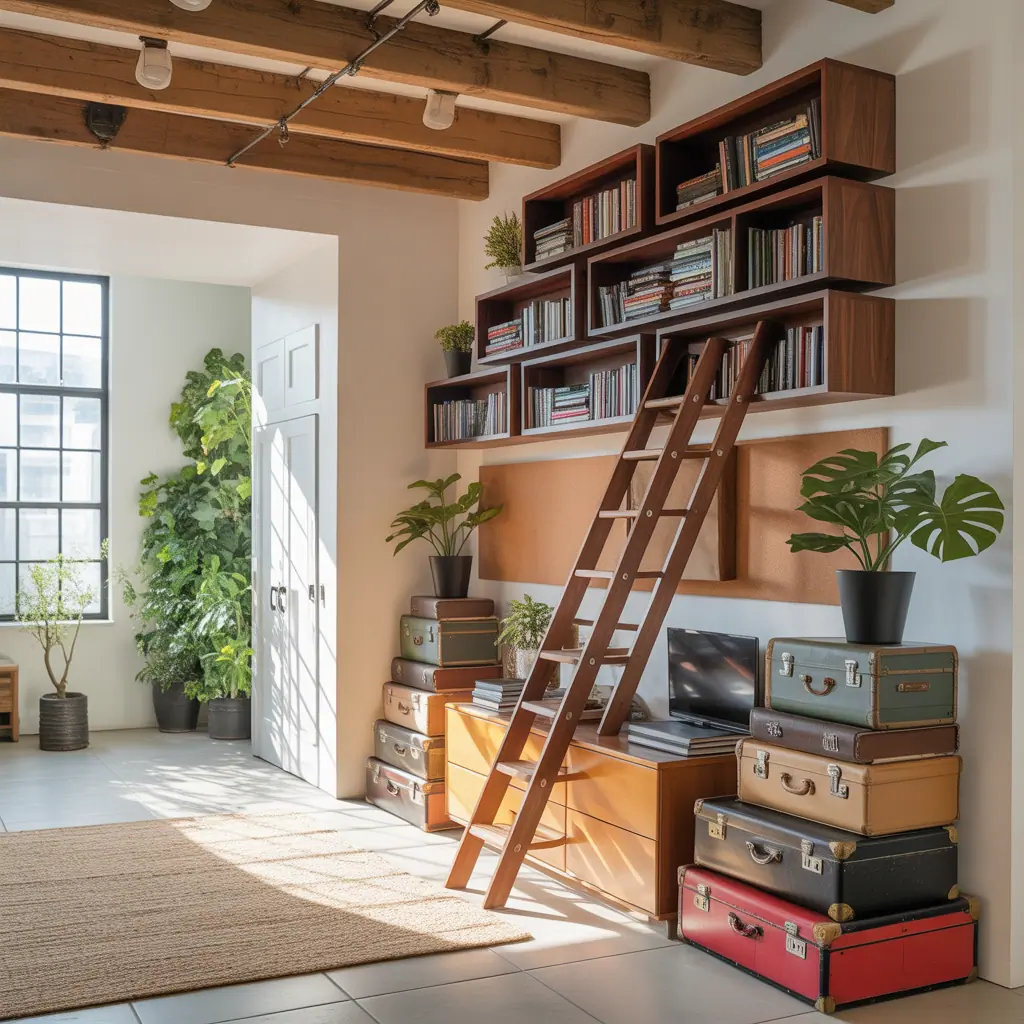 ideas for creative book storage