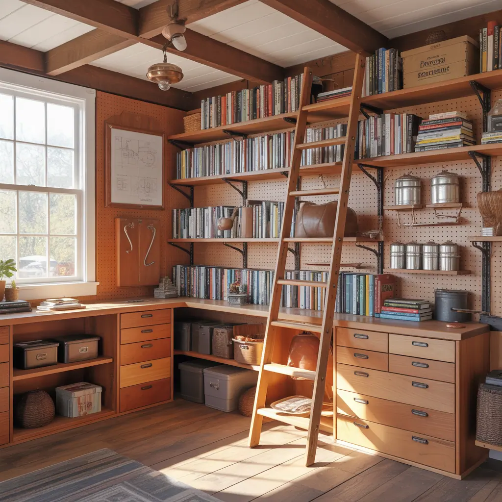 ideas for creative book storage