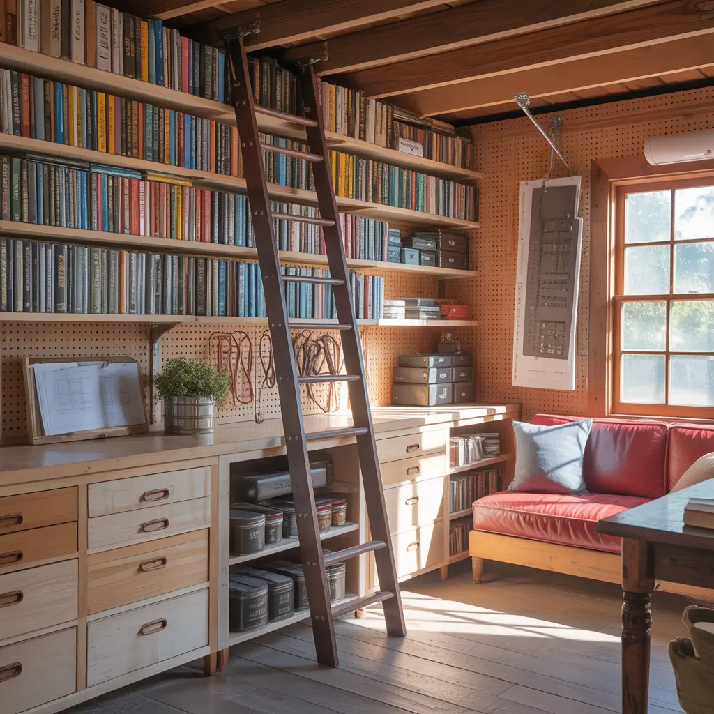 ideas for creative book storage