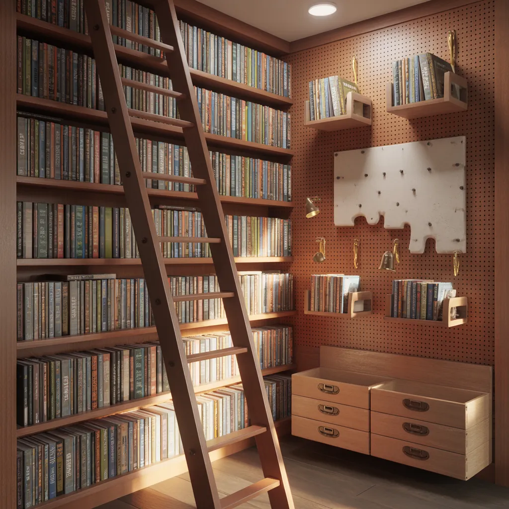 ideas for creative book storage