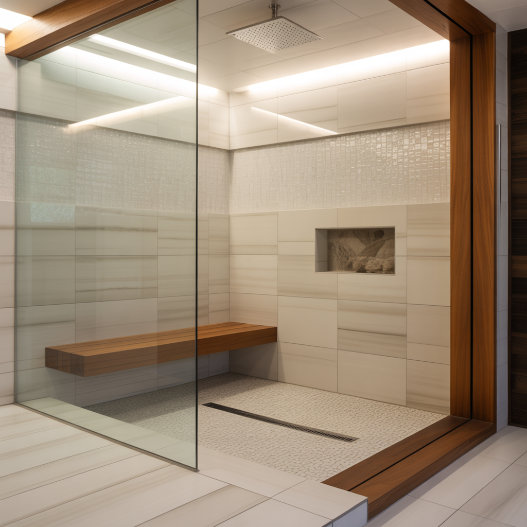 ideas for curbless showers