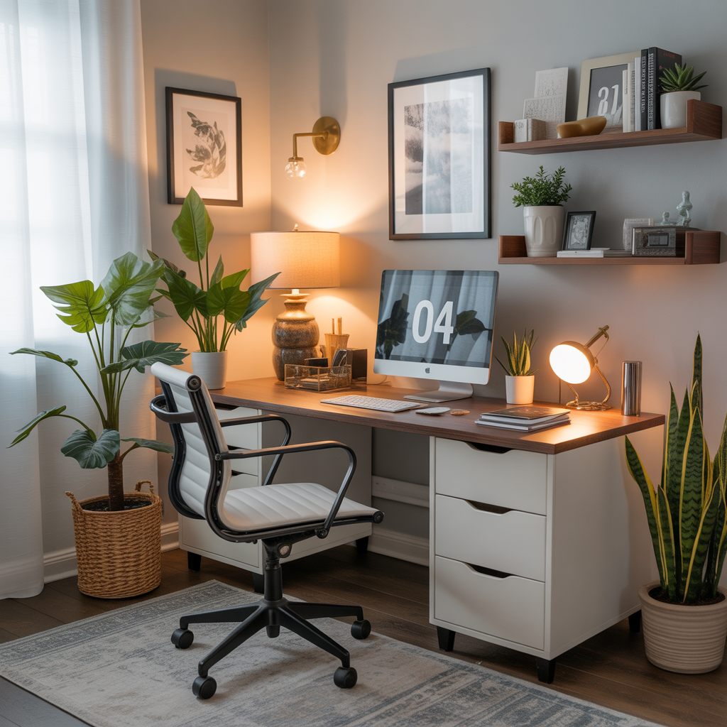 ideas for desk decor