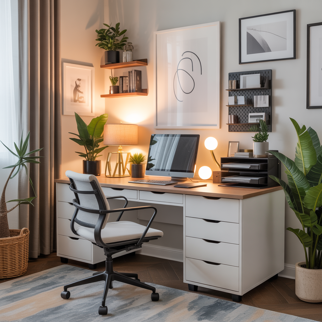 ideas for desk decor
