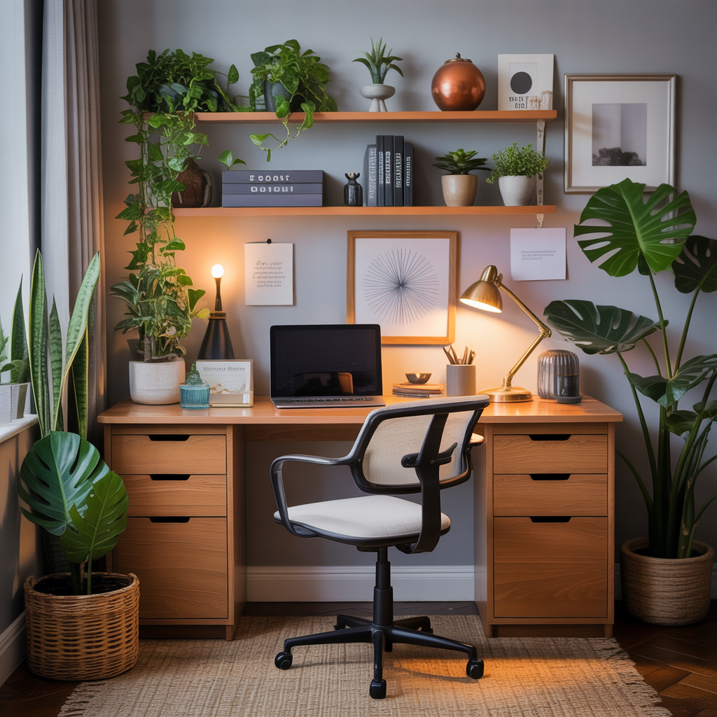 ideas for desk decor