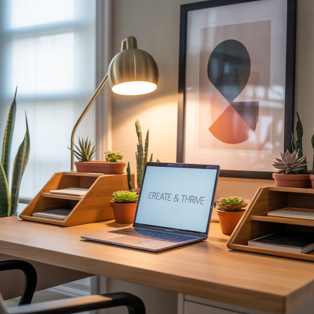 ideas for desk decor