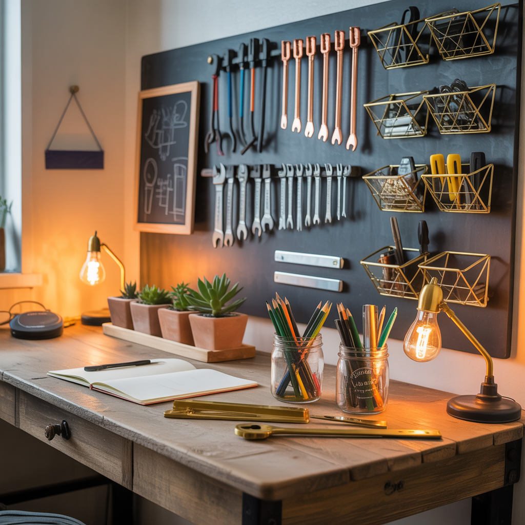 ideas for desk decor