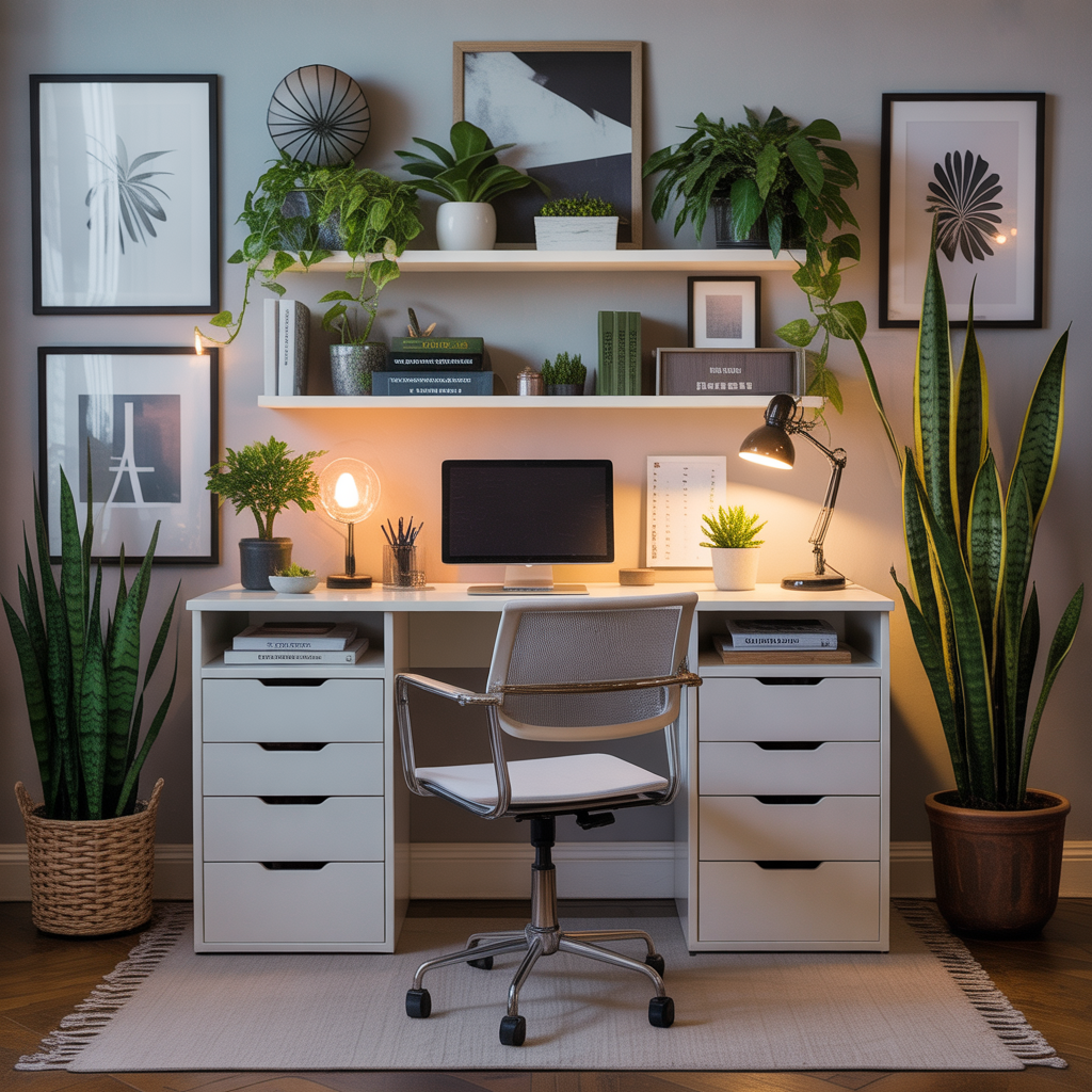 ideas for desk decor