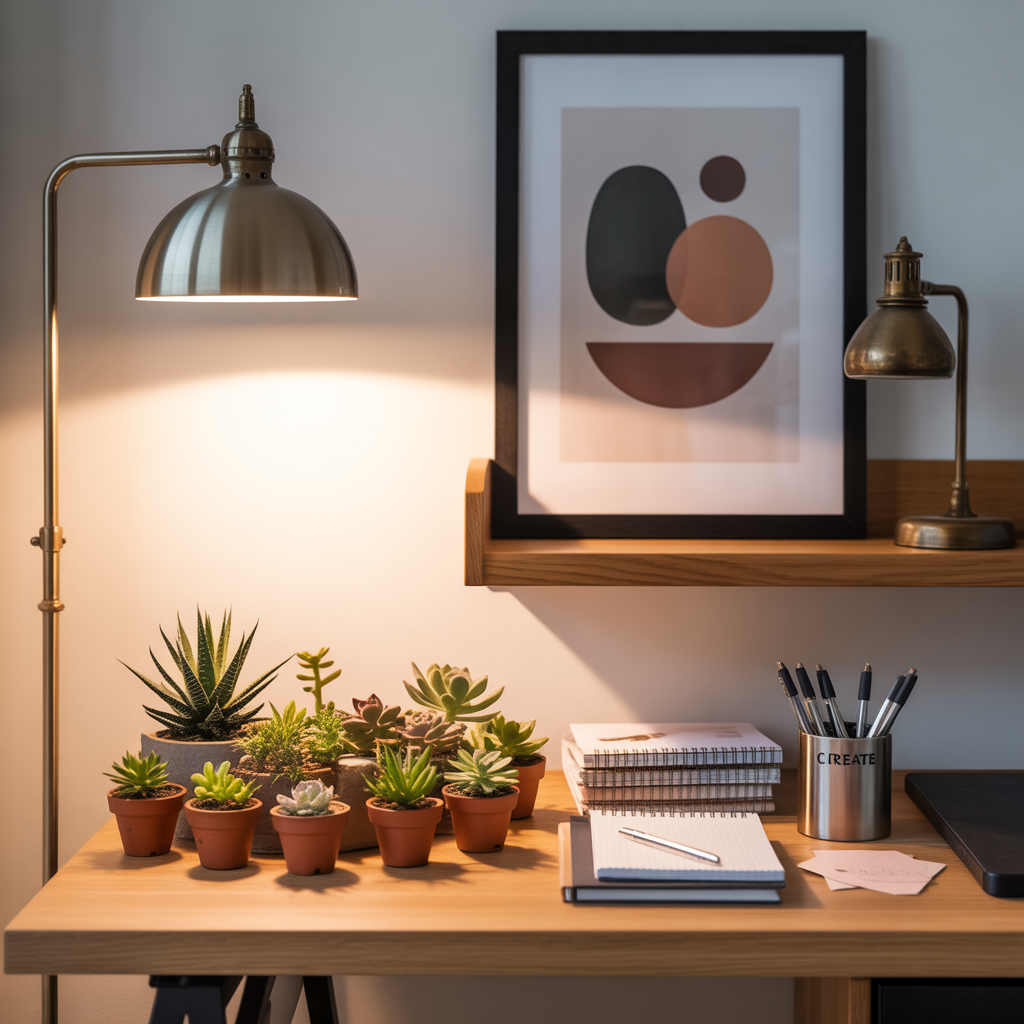 ideas for desk decor