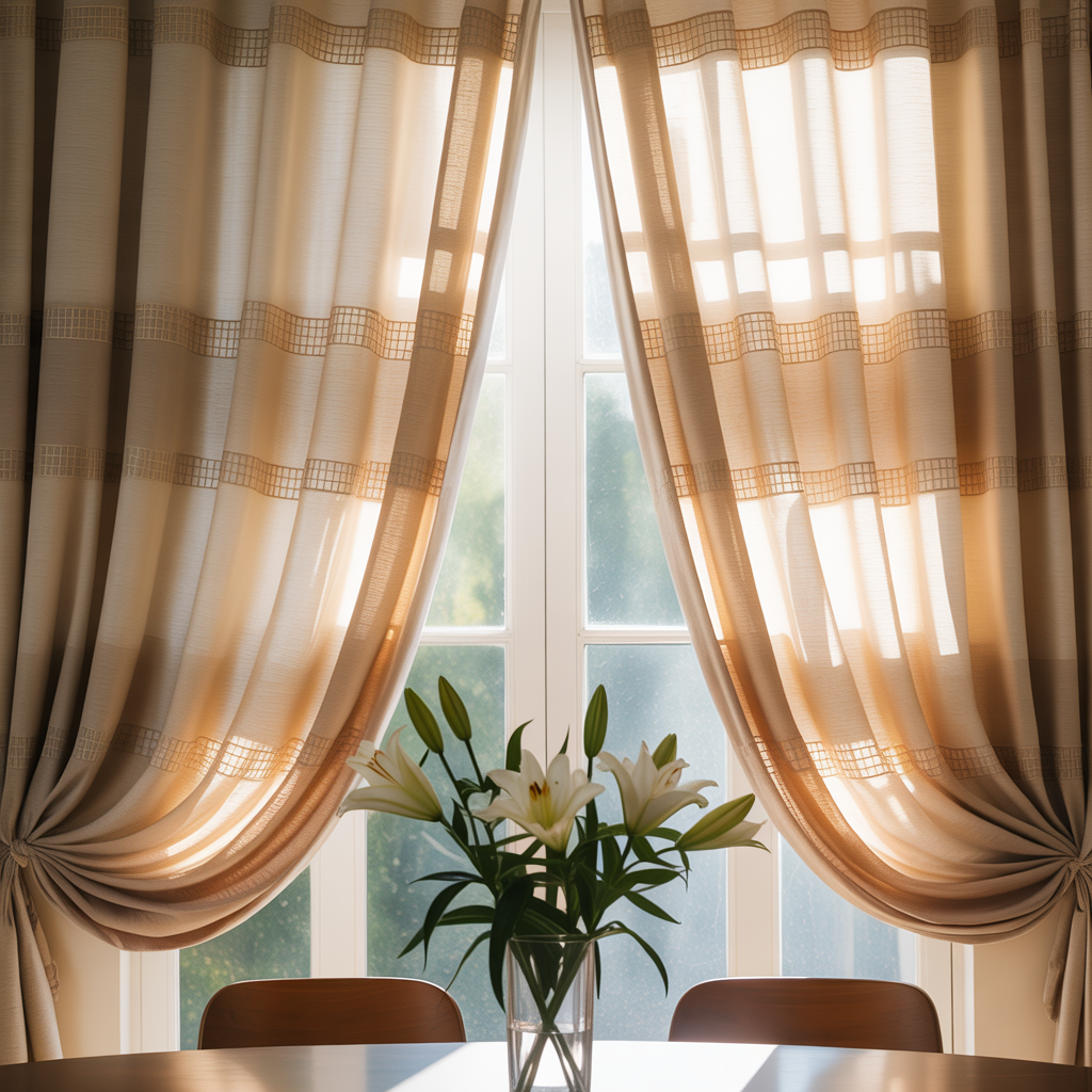 ideas for dining room curtains