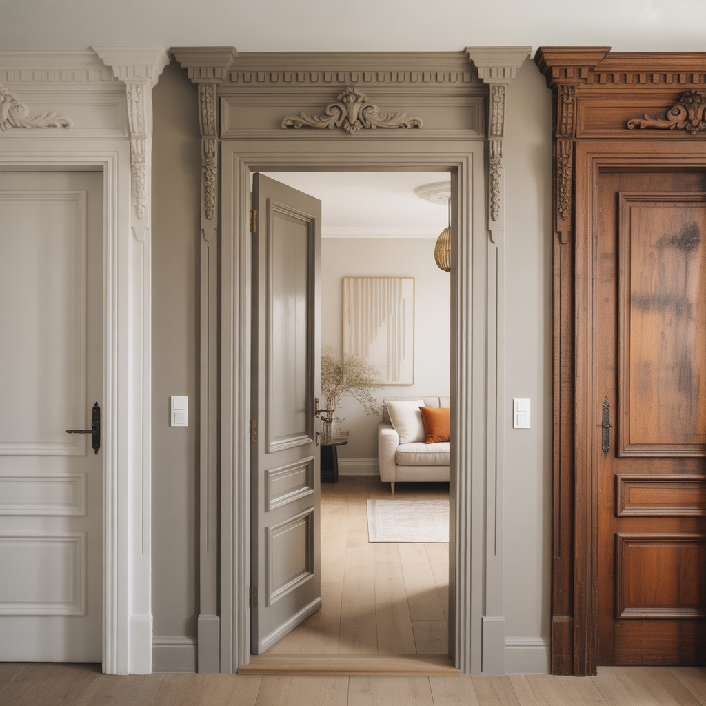 ideas for door trim