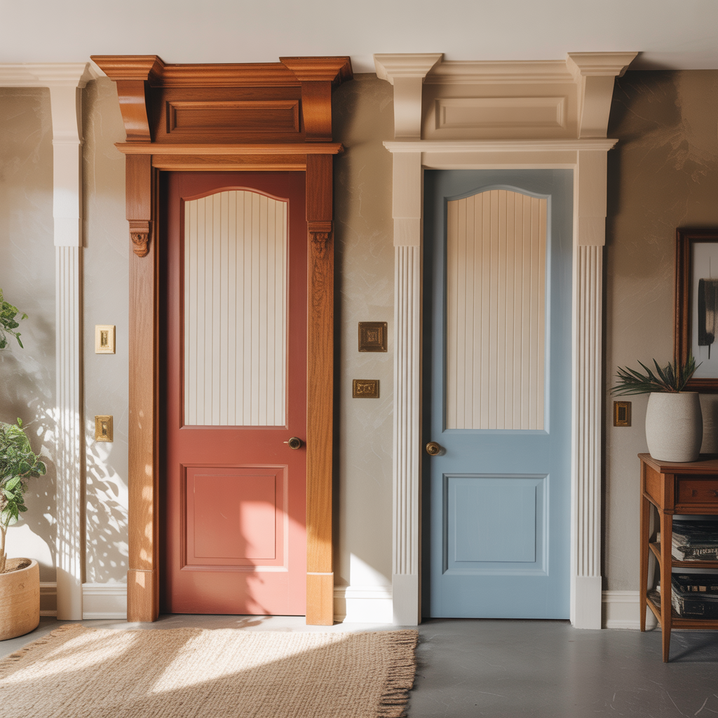ideas for door trim