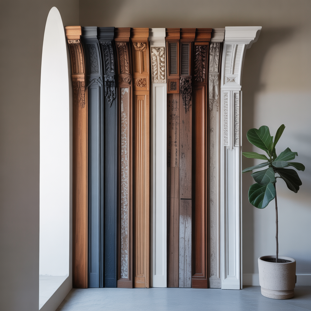 ideas for door trim