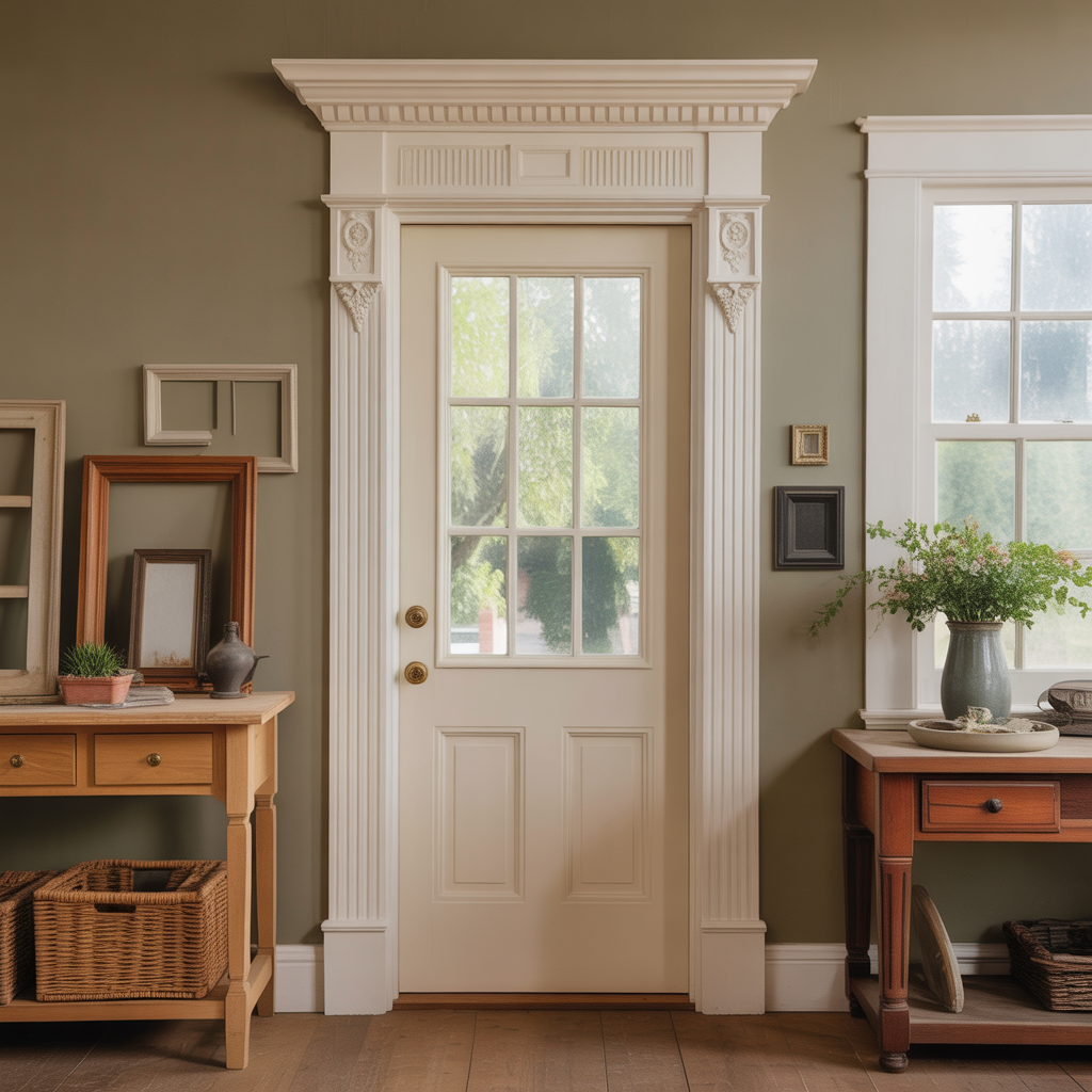 ideas for door trim