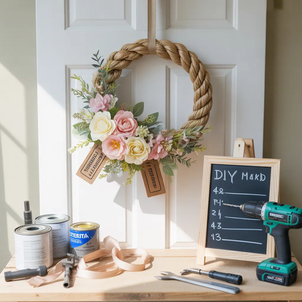 ideas for easter wreath