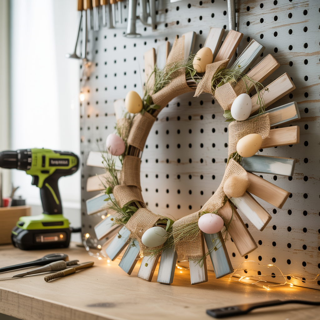 ideas for easter wreath