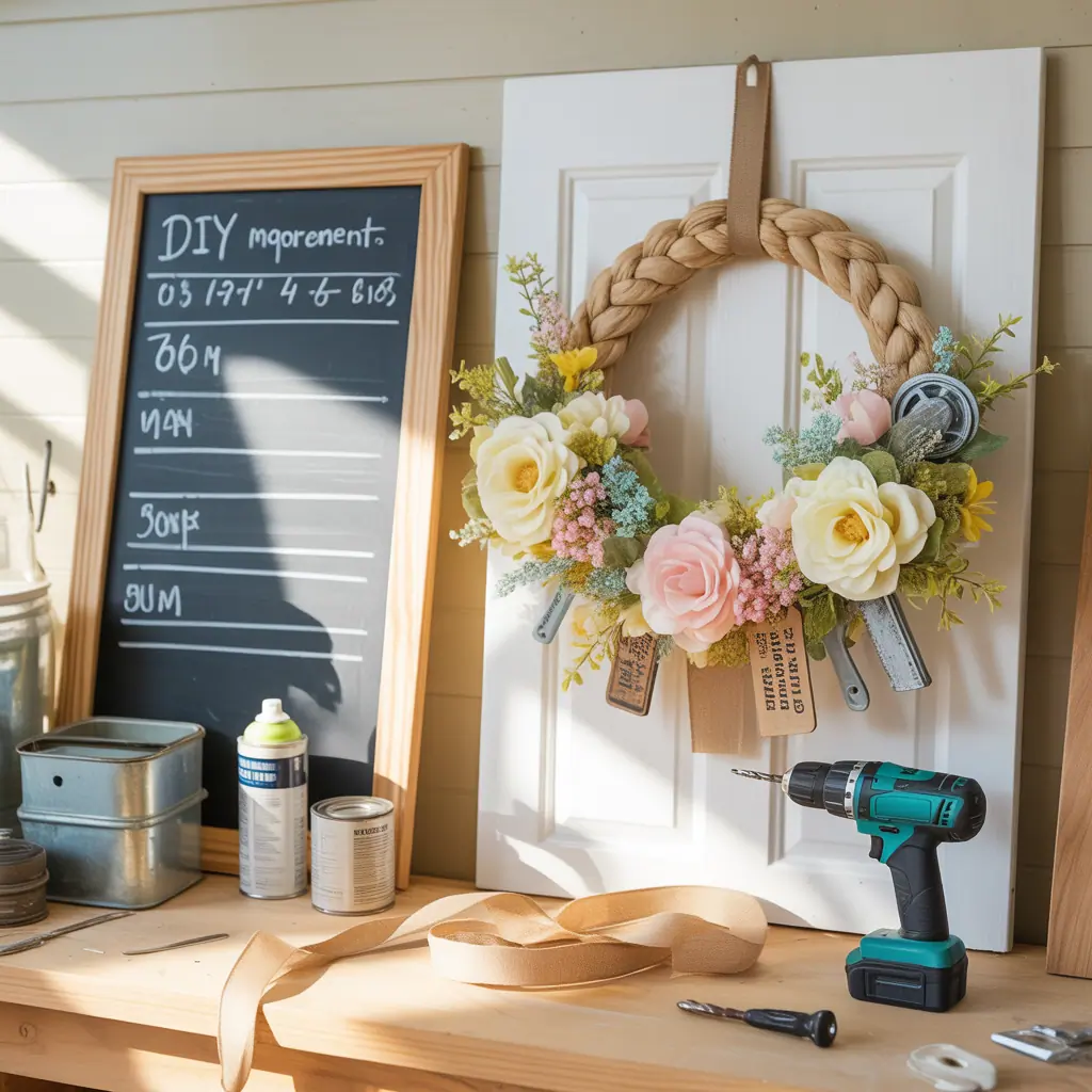 ideas for easter wreath