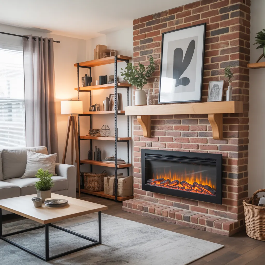 ideas for electric fireplace