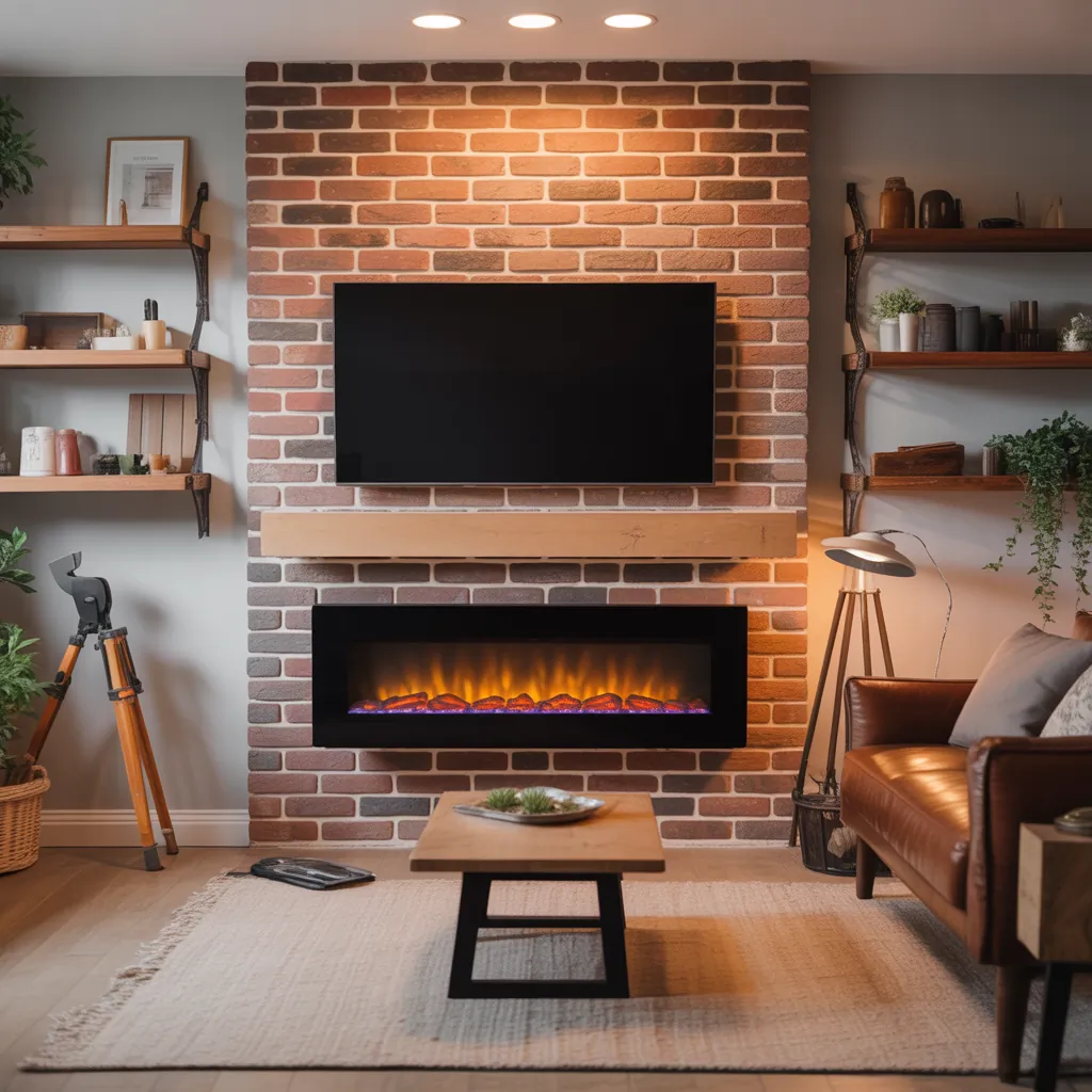ideas for electric fireplace