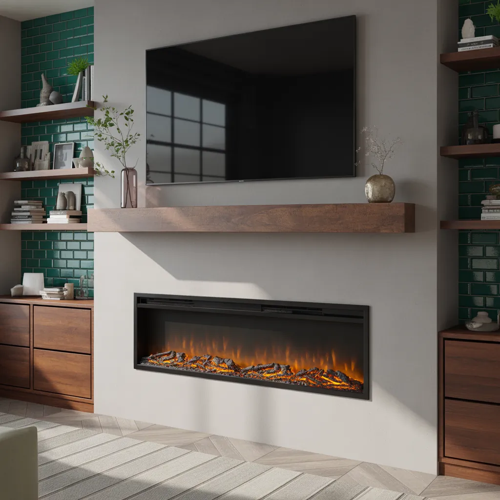 ideas for electric fireplace