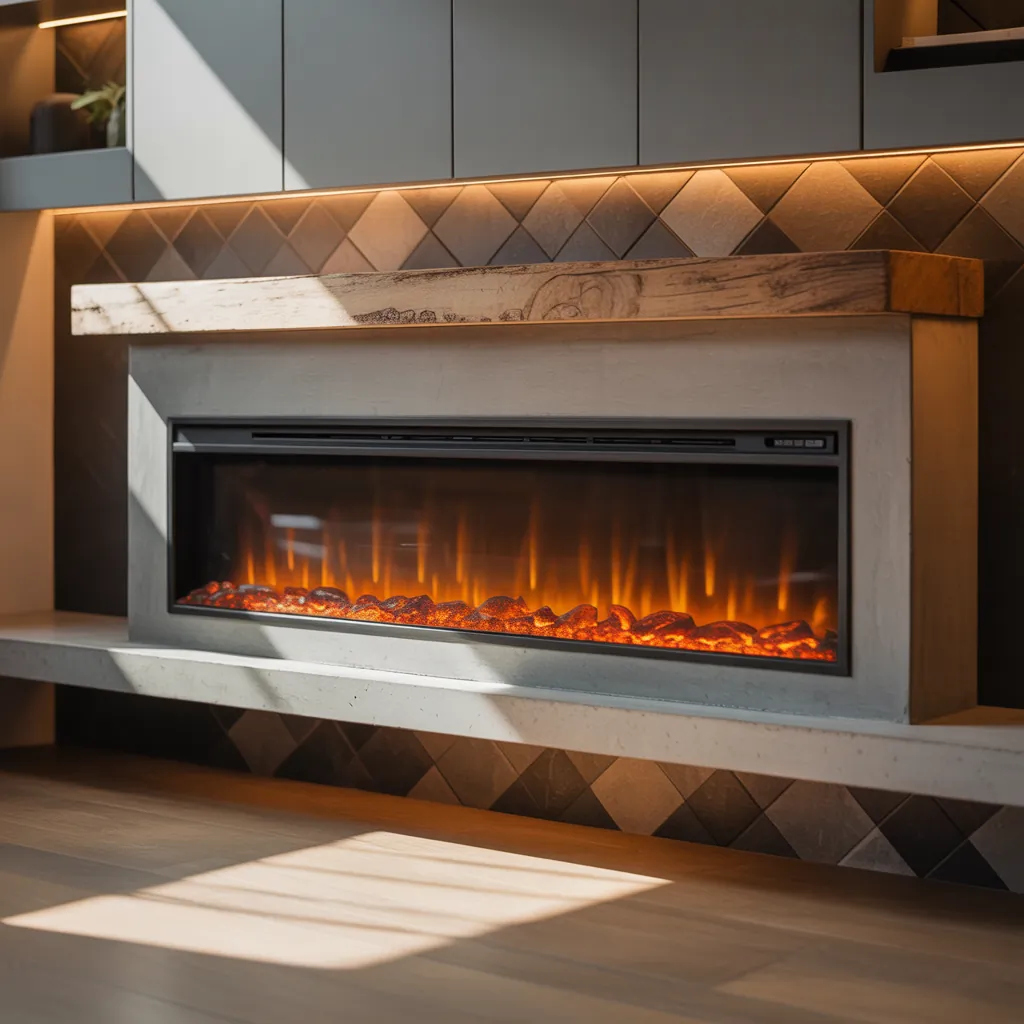 ideas for electric fireplace