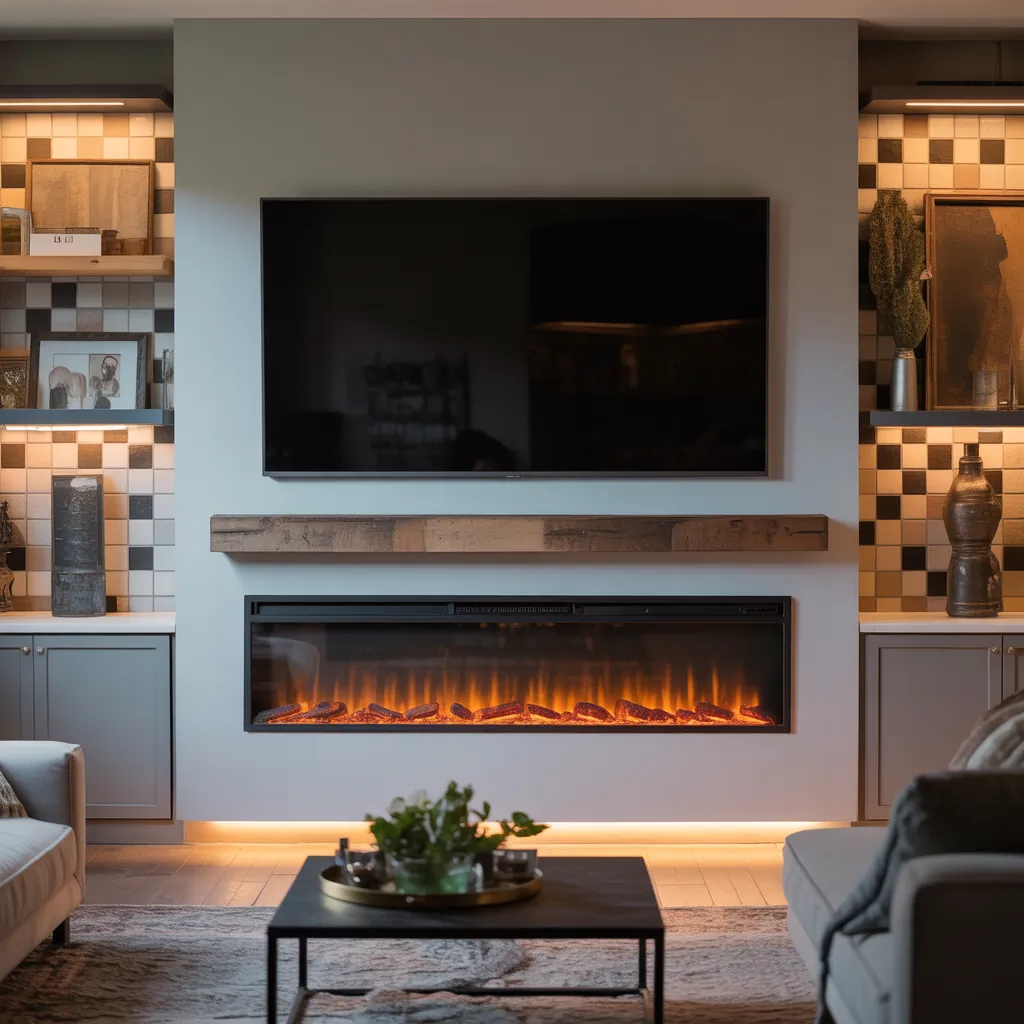 ideas for electric fireplace