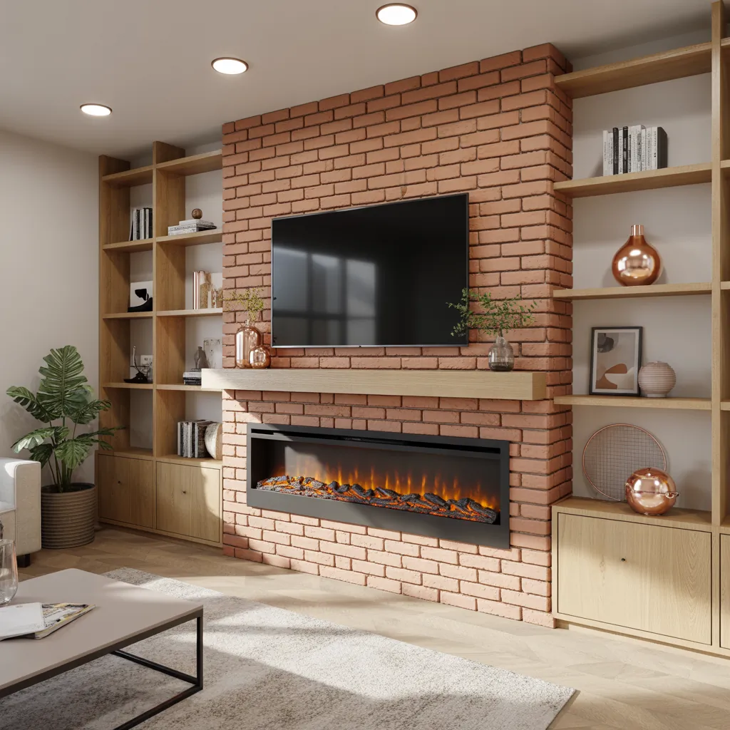 ideas for electric fireplace